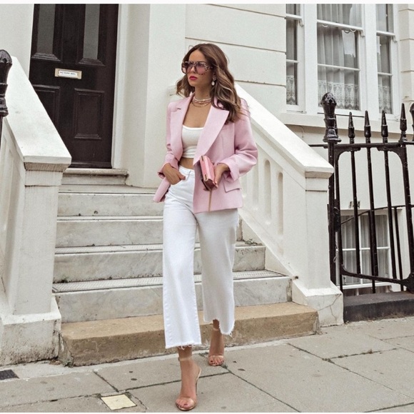 ZARA Double Breasted Blazer - Picture 1 of 9